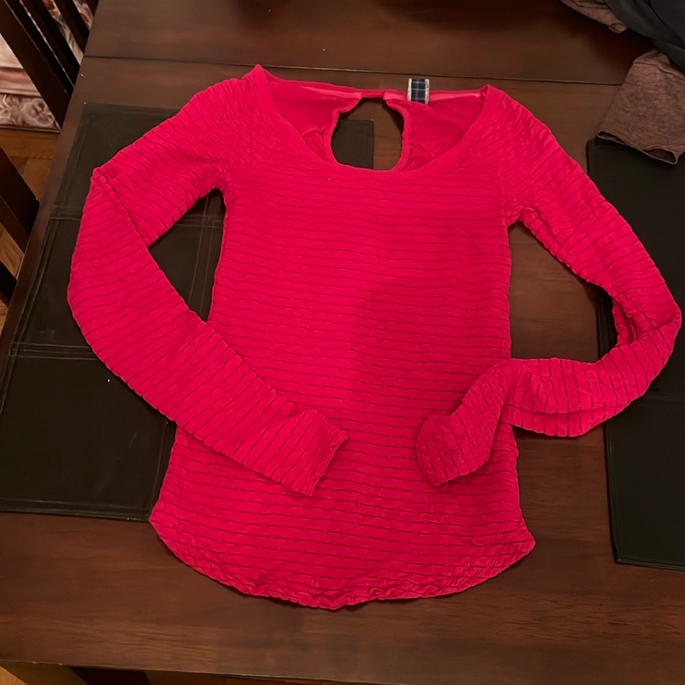 Free People Red Top